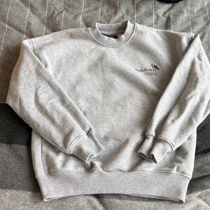 Nude Project Gray Crewneck Unisex Sweatshirt 
size small